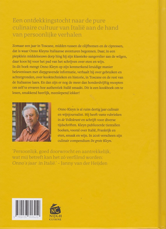 Kleyn - Italie - achterkant